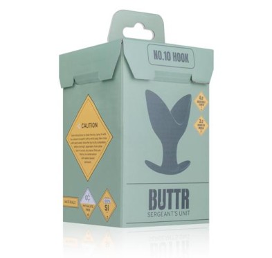 Korek analny zatyczka czarna plug silikonowy 11 cm Korek analny zatyczka czarna plug silikonowy 11 cm