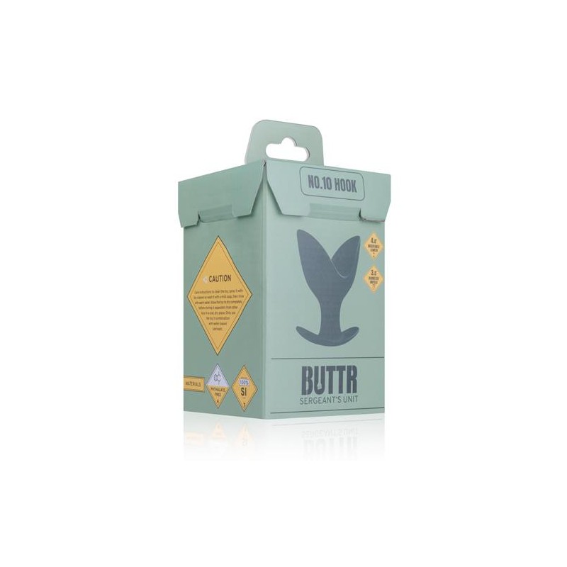 Korek analny zatyczka czarna plug silikonowy 11 cm Korek analny zatyczka czarna plug silikonowy 11 cm