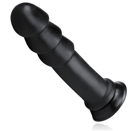 Grube duże dildo na przyssawce korek analny 28cm