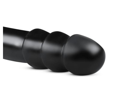 Grube duże dildo na przyssawce korek analny 28cm