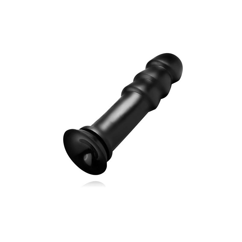 Grube duże dildo na przyssawce korek analny 28cm