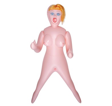 Dmuchana lalka erotyczna na imprezę twarz 3d sex