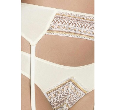Bielizna-CONNIE SET cream L/XL - Casmir