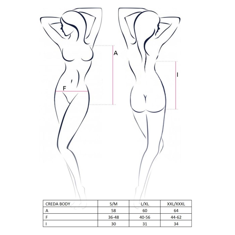 Bielizna-CREDA BODY cream XXL/XXXL - Casmir Bielizna-CREDA BODY cream XXL/XXXL - Casmir