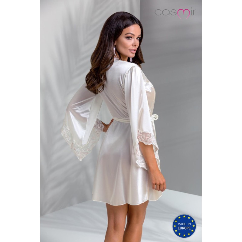 Bielizna-INOE PEIGNOIR ecru L/XL - Casmir
