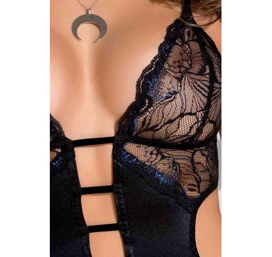 Bielizna-MEREDITH CHEMISE black XXL/XXXL - Casmir Bielizna-MEREDITH CHEMISE black XXL/XXXL - Casmir