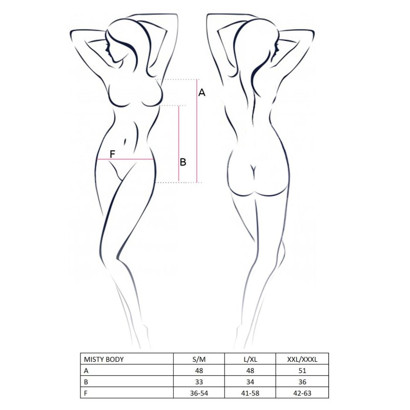 Bielizna-MIRELLA CORSET black XXL/XXXL - Casmir