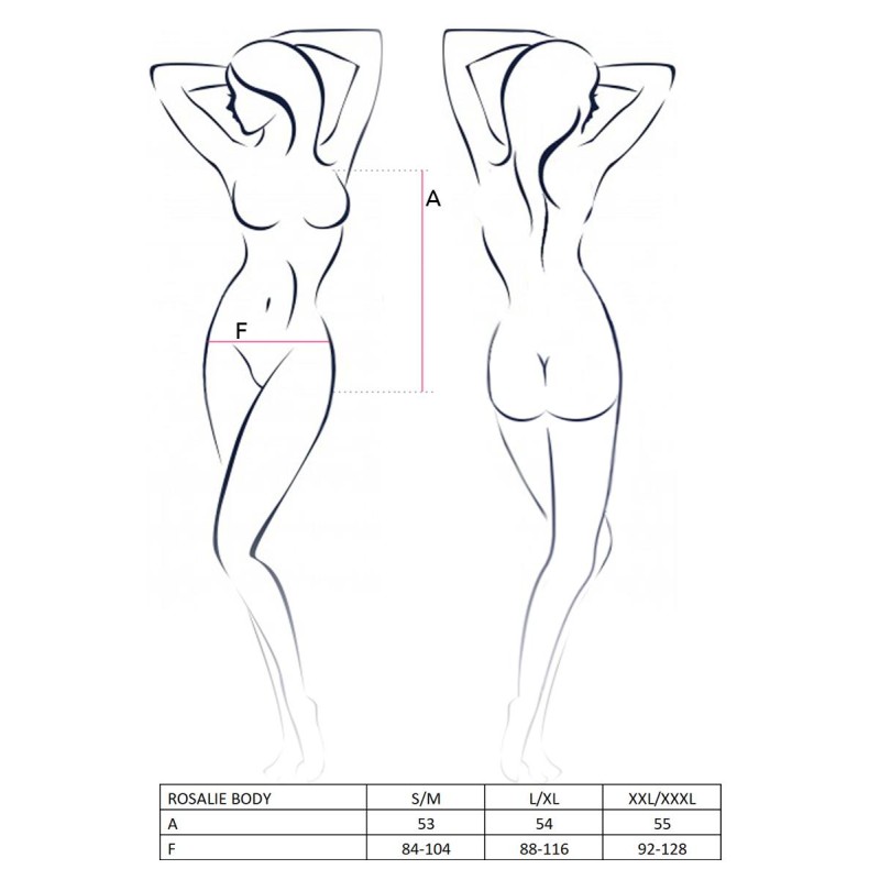 Bielizna-ROSALIE BODY pink XXL/XXXL - Casmir Bielizna-ROSALIE BODY pink XXL/XXXL - Casmir