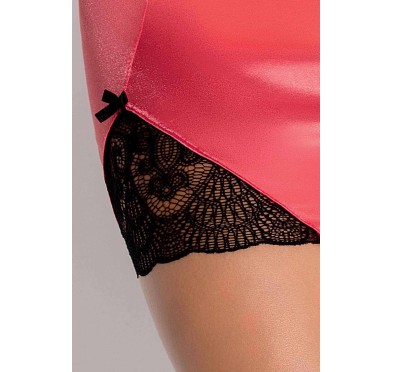 Bielizna-ROSALIE CHEMISE pink L/XL - Casmir