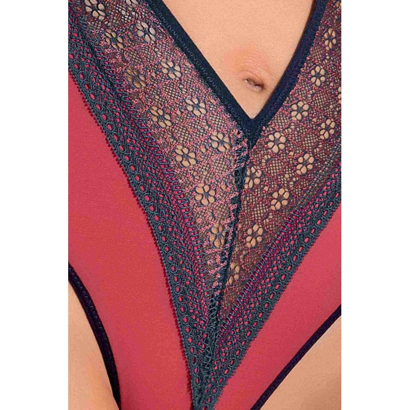 Bielizna-SYLVIANE BODY coral XXL/XXXL - Casmir Bielizna-SYLVIANE BODY coral XXL/XXXL - Casmir