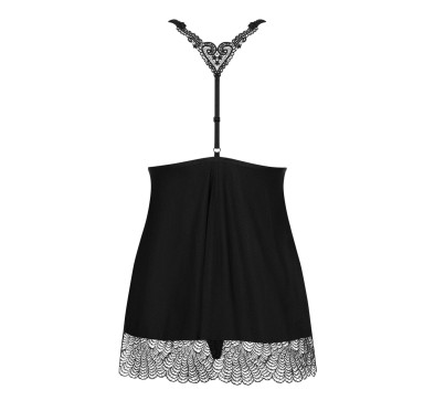 Komplet koszulka babydoll stringi obsessive l/xl