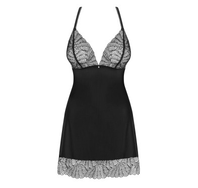 Koszulka stringi czarny sex komplet obsessive s/m Koszulka stringi czarny sex komplet obsessive s/m