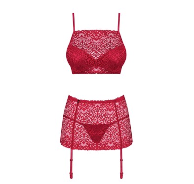Biustonosz pas stringi sex komplet obsessive s/m Biustonosz pas stringi sex komplet obsessive s/m