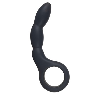 Czarne dildo analne korek analny z uchwytem 13,5cm Czarne dildo analne korek analny z uchwytem 13,5cm
