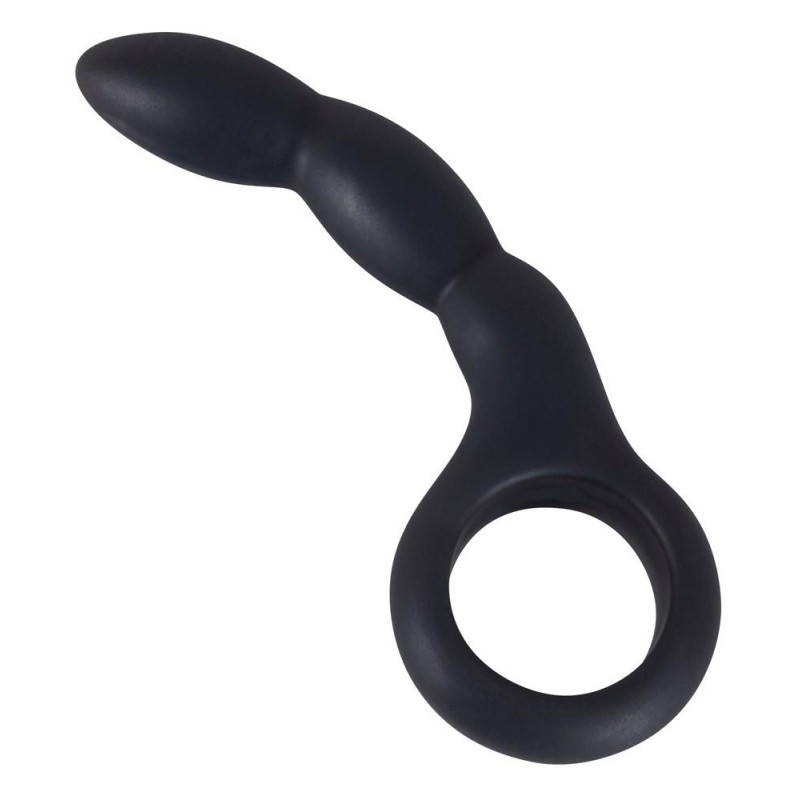 Czarne dildo analne korek analny z uchwytem 13,5cm Czarne dildo analne korek analny z uchwytem 13,5cm