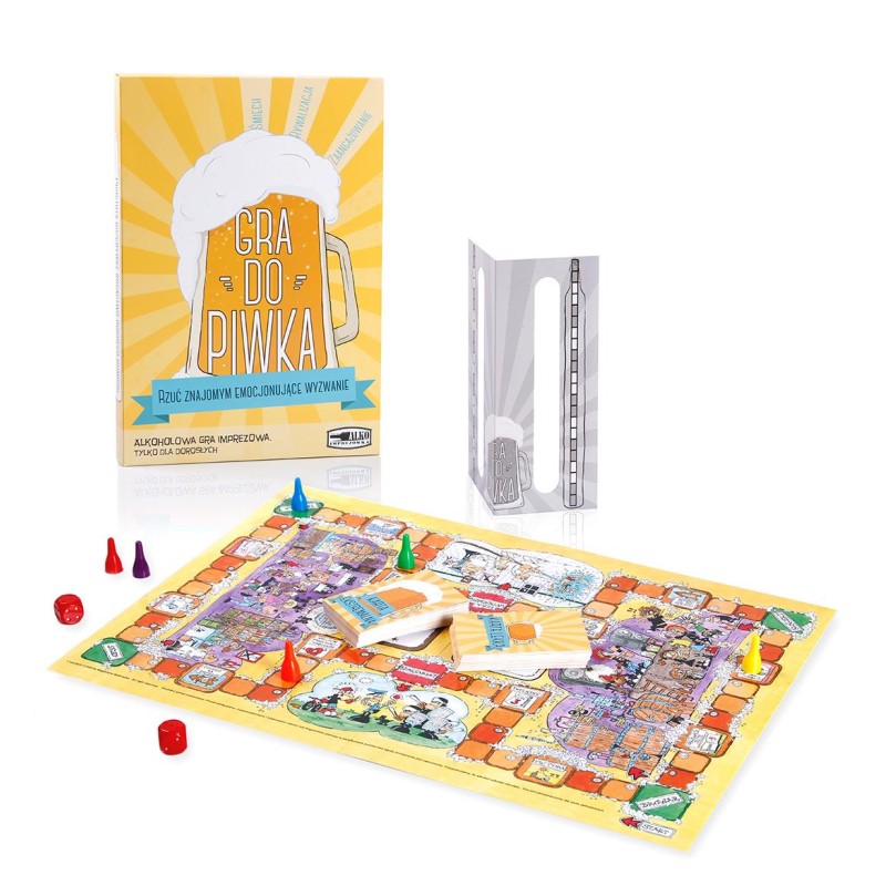 Gra do piwka alkoholowa pijacka imprezowa prezent Gra do piwka alkoholowa pijacka imprezowa prezent