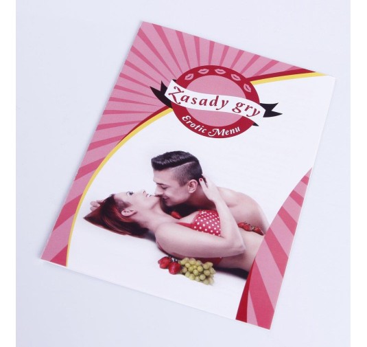 Seksowna kolacja erotyczne gra dla par erotic menu