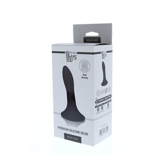 Silikonowe dildo czarne penetracja anusa i waginy