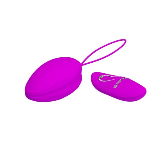 Stymulujące jajeczko z pilotem ćwiczenia kegla sex