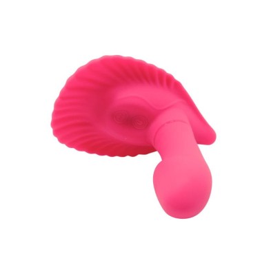 Stymulator łechtaczki z penisem motylek 30 trybów