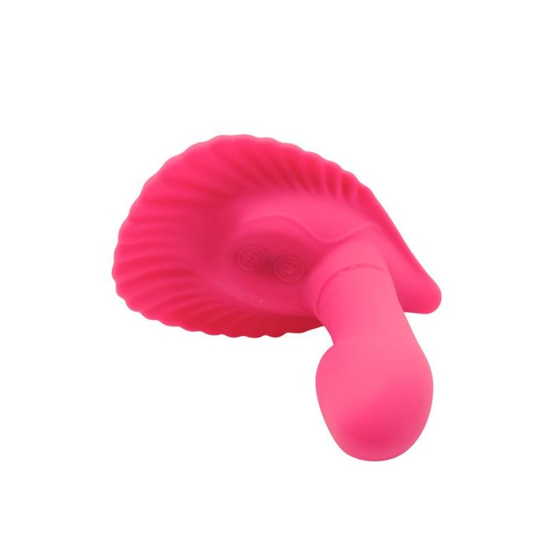 Stymulator łechtaczki z penisem motylek 30 trybów