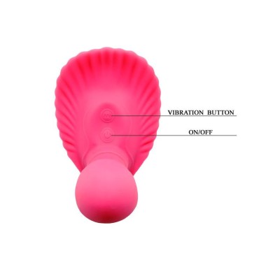 Stymulator łechtaczki z penisem motylek 30 trybów