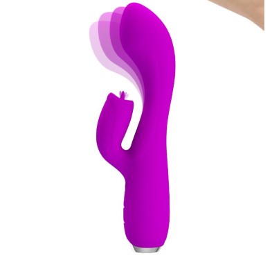 Kiwający główką wibrator punkt g łechtaczka 19cm Kiwający główką wibrator punkt g łechtaczka 19cm
