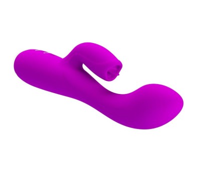 Kiwający główką wibrator punkt g łechtaczka 19cm Kiwający główką wibrator punkt g łechtaczka 19cm