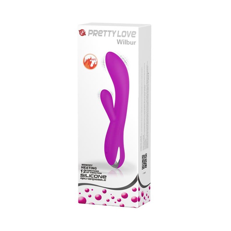 Ogrzewany ciepły wibrator króliczek 12trybów 20cm Ogrzewany ciepły wibrator króliczek 12trybów 20cm