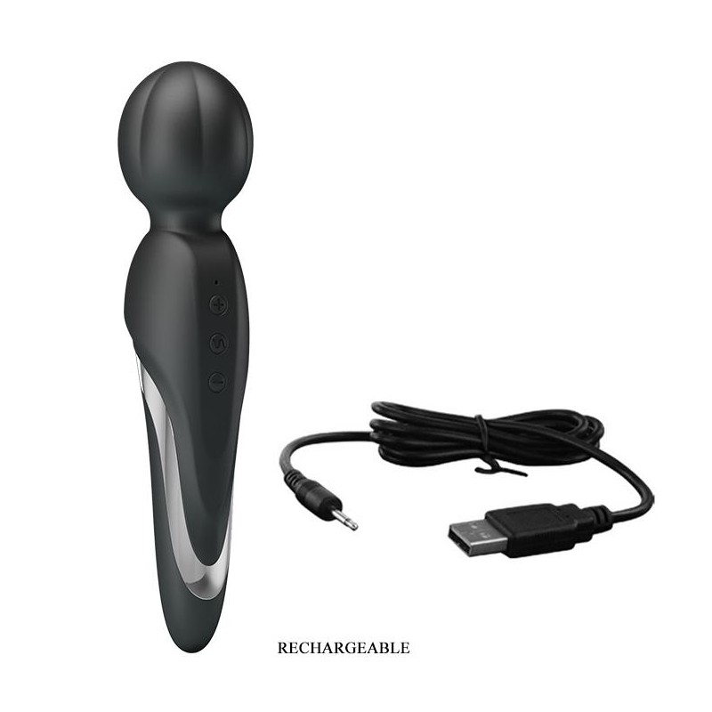 Silny masażer stymulator łechtaczki 21cm 7 trybów Silny masażer stymulator łechtaczki 21cm 7 trybów