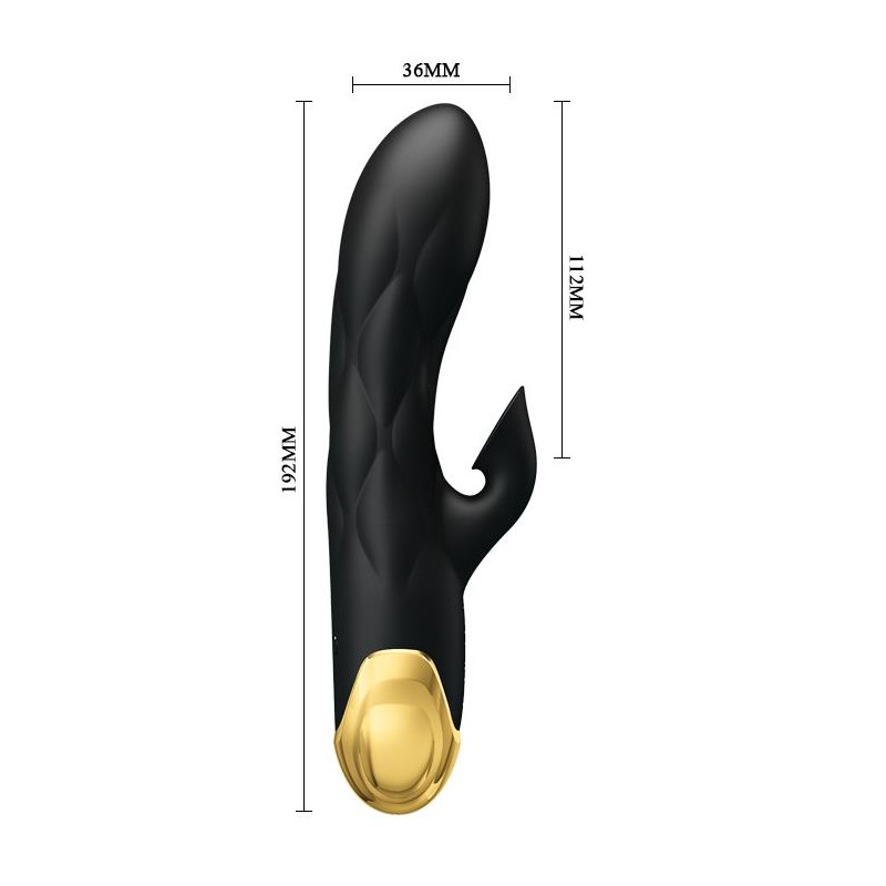 Masażer łechtaczki wibrator króliczek 7trybów 19cm Masażer łechtaczki wibrator króliczek 7trybów 19cm