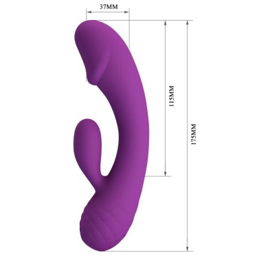 Realistyczny wibrator do punktu g i łechtaczki usb Realistyczny wibrator do punktu g i łechtaczki usb