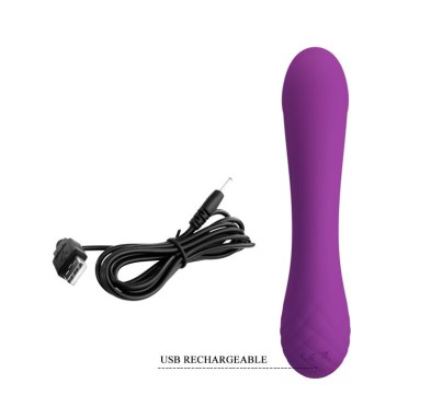 Realistyczny wibrator do punktu g i łechtaczki usb Realistyczny wibrator do punktu g i łechtaczki usb