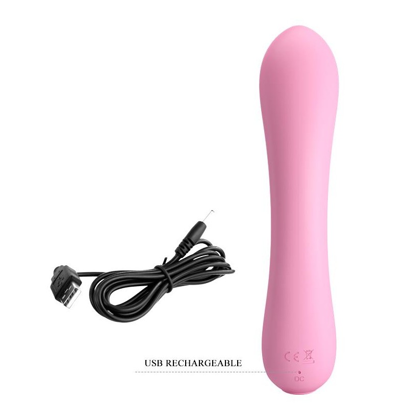 Wibrator stymulator do punktu g klasyczny 19cm usb Wibrator stymulator do punktu g klasyczny 19cm usb