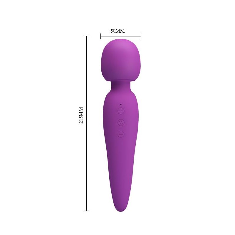 Masażer łechtaczki sex różdżka mocna ładowana 21cm Masażer łechtaczki sex różdżka mocna ładowana 21cm