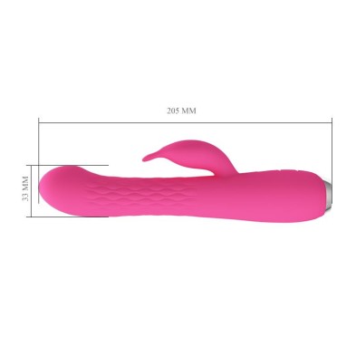 Rotacja wibracja masażer łechtaczki wibrator 20cm Rotacja wibracja masażer łechtaczki wibrator 20cm