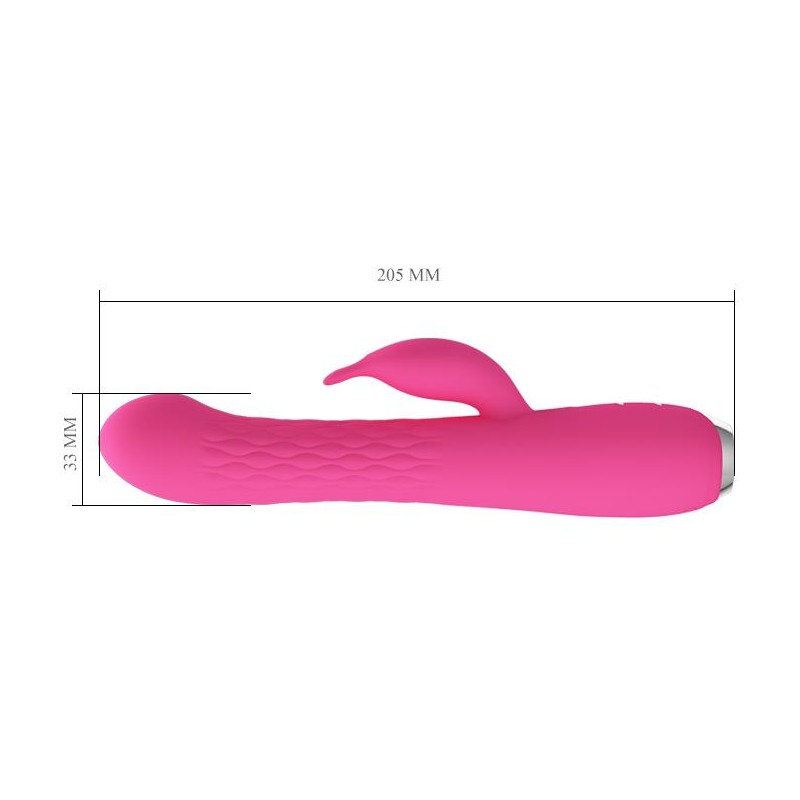 Rotacja wibracja masażer łechtaczki wibrator 20cm Rotacja wibracja masażer łechtaczki wibrator 20cm