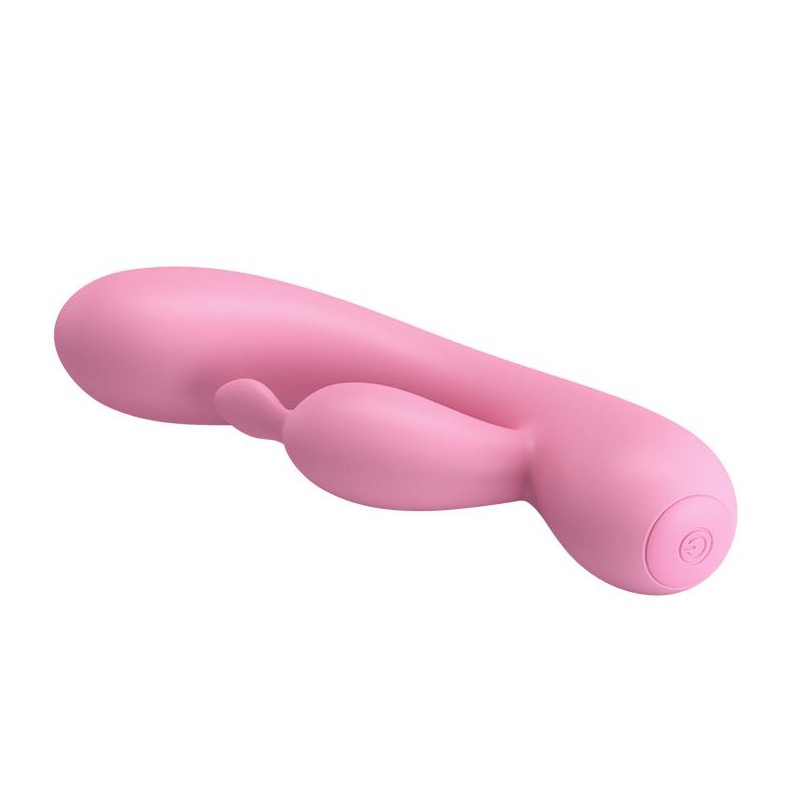 Wibrator ze stymulatorem łechtaczki 16cm 12 trybów Wibrator ze stymulatorem łechtaczki 16cm 12 trybów