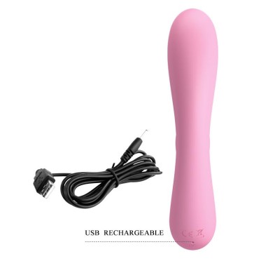 Wibrator ze stymulatorem łechtaczki 16cm 12 trybów Wibrator ze stymulatorem łechtaczki 16cm 12 trybów
