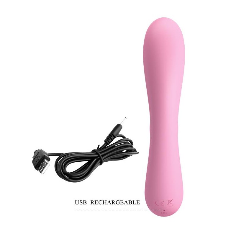 Wibrator ze stymulatorem łechtaczki 16cm 12 trybów Wibrator ze stymulatorem łechtaczki 16cm 12 trybów