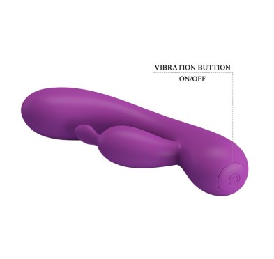 Anatomiczny wibrator do punktu g króliczek 16cm Anatomiczny wibrator do punktu g króliczek 16cm