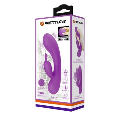 Anatomiczny wibrator do punktu g króliczek 16cm Anatomiczny wibrator do punktu g króliczek 16cm