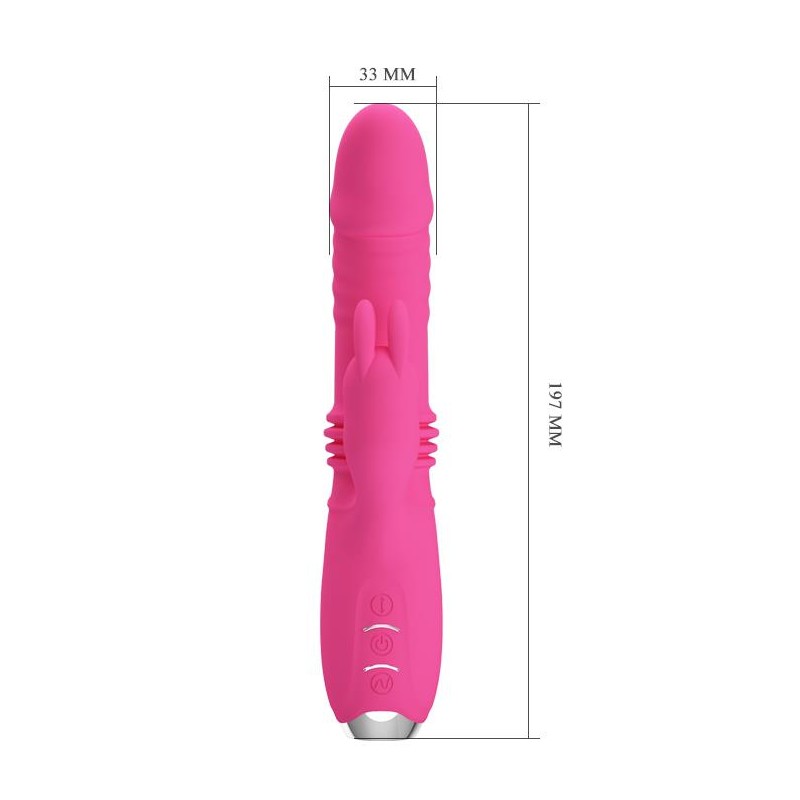 Ruch posuwisty wibrator łechtaczkowy 19cm 12 tryb Ruch posuwisty wibrator łechtaczkowy 19cm 12 tryb