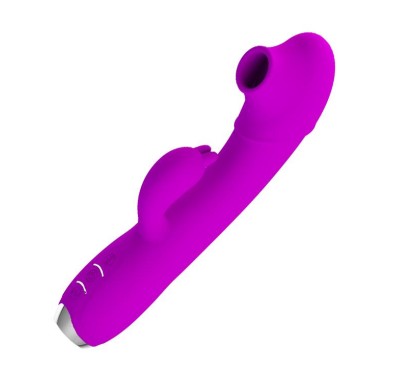 Wibrator ssanie piersi łechtaczki punkt g sex 19cm Wibrator ssanie piersi łechtaczki punkt g sex 19cm