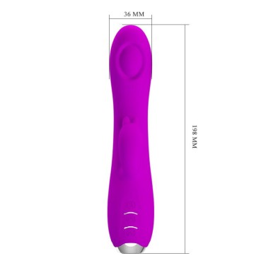 Wibrator ssanie piersi łechtaczki punkt g sex 19cm Wibrator ssanie piersi łechtaczki punkt g sex 19cm