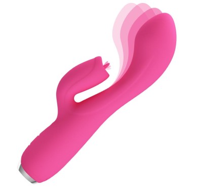 Kiwający główką wibrator punkt g łechtaczka 19cm Kiwający główką wibrator punkt g łechtaczka 19cm