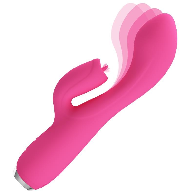 Kiwający główką wibrator punkt g łechtaczka 19cm Kiwający główką wibrator punkt g łechtaczka 19cm