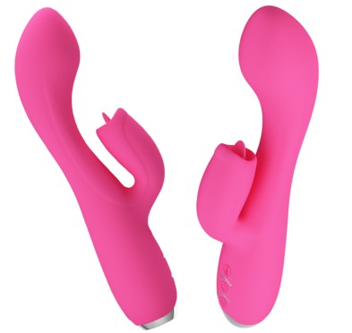 Kiwający główką wibrator punkt g łechtaczka 19cm Kiwający główką wibrator punkt g łechtaczka 19cm