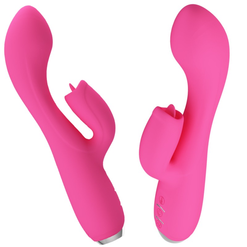 Kiwający główką wibrator punkt g łechtaczka 19cm Kiwający główką wibrator punkt g łechtaczka 19cm