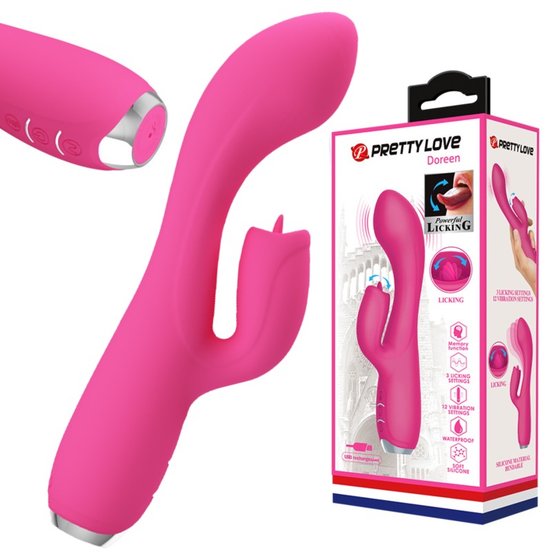Kiwający główką wibrator punkt g łechtaczka 19cm Kiwający główką wibrator punkt g łechtaczka 19cm